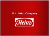 H. j. heinz company