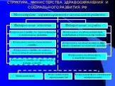 Структура министерства здравоохранения и социального развития РФ