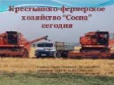 Крестьянско-фермерское хозяйство “Сосна”
