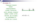 АC+CВ > 0