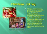Christmas Gifting. The idea of presenting people you love with gifts is as old as the human race. The idea of exchanging gifts at Christmas time originated with the birth of Jesus, when three wise men traveled to deliver gifts of gold, frankincense, and myrrh to the newborn baby. Shepherds in the fi