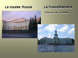Le musée Russe La Kounstkamera (Chambre des curiositées)