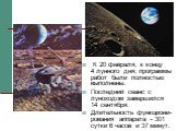 К 20 февраля, к концу 4 лунного дня, программы работ были полностью выполнены. Последний сеанс с луноходом завершился 14 сентября. Длительность функциони-рования аппарата - 301 сутки 6 часов и 37 минут.