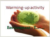 Warming-up activity