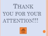 Thank you for your attention!!!