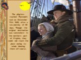 The pilgrims reached Plymouth rock on December 11th 1620, after a sea journey of 66 days. Though the original destination was somewhere in the northern part of Virginia, they could not reach the place owing to winds blowing them off course.