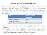 Задача B12 из демоверсии 2013. В языке запросов поискового сервера для обозначения логической операции «ИЛИ» используется символ «|», а для логической операции «И» – символ «&». В таблице приведены запросы и количество найденных по ним страниц некоторого сегмента сети Интернет. Какое количество 