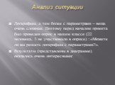 Анализ ситуации. Логарифмы, а тем более с параметрами – вещь очень сложная. Поэтому перед началом проекта был проведен опрос в нашем классе (22 человека, 3 не участвовали в опросе) : «Можете ли вы решать логарифмы с параметрами?». Результаты (представлены в диаграмме) оказались очень интересными: