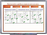 Правильные и неправильные дроби 5 класс Слайд: 12