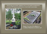 Могила Тютчева в Петербурге на кладбище Новодевичьего монастыря. В 1872 году состояние здоровья поэта стало заметно ухудшаться, и в июле 1873 года он скончался от апоплексического удара.