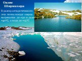 Оазис Ширмахера. В разгар антарктического лета почва вокруг озерца нагревается до +30 и даже +40°С, а вода до +15°С