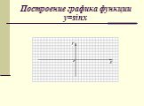 Построение графика функции y=sinx