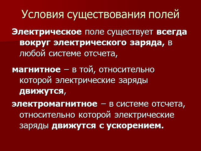 Электрическое поле существует вокруг какого. Презентация по магнитному полю проект.