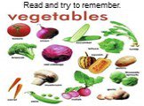 Fruits and vegetables (Фрукты и овощи) Слайд: 11