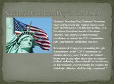 National Freedom Day in the U.S.A. National Freedom Day (National Freedom Day) celebrated in the United States each year on February 1. On this day in 1865, U.S. President Abraham Lincoln (Abraham Lincoln) has signed a congressional resolution to amend the U.S. Constitution 13th Amendment abolishing