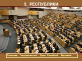 Заседание Государственной Думы Российской Федерации