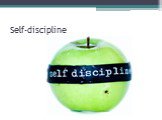 Self-discipline