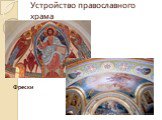 Устройство православного храма. Фрески