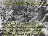 Бойцы 2-й гвардейской стрелковой (будущей Таманской) дивизии в бою в Новороссийске. 10 сентября 1943 года штурмом города с суши, моря и плацдарма на Малой земле началась Новороссийская наступательная операция, осуществленная силами 18-й армии, НВМБ, 4-й воздушной армии и ВВС Черноморского флота. Зам