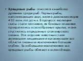 Хрящевые рыбы относятся к наиболее древним среди рыб. Первые рыбы, напоминающие акул, жили в девонских морях 410 млн. лет до н.э. В процессе эволюции скаты стали плоскими, их боковые плавники превратились в своеобразные крылья, и они спустились в придонные слои мирового океана. Эти морские животные 