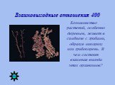 Взаимовыгодные отношения 400. Большинство растений, особенно деревьев, живет в симбиозе с грибами, образуя микоризу или грибокорень. В чем состоит взаимная выгода этих организмов?