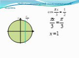 Использование тригонометрической окружности при решении тригонометрический уравнений Слайд: 5