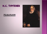 И.С. Тургенев Нигилист