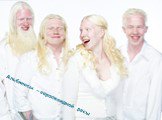 Альбиносы – европеоидной расы