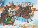 В XIII веке Русь переживала очень тяжелые времена. Она была раздроблена, русские князья непрерывно воевали между собой. Этой слабостью и раздробленностью воспользовались монгольские завоеватели. Они разоряли русские города, уводили в рабство сотни тысячи людей.