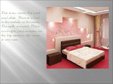 This is my room. It is pink and white. There is a bed in the middle of the room. The walls are pink. There are bright pink curtains on the big window. My room is very nice.