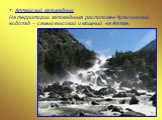 1. Алтайский заповедник. На территории заповедника расположен Чульчинский водопад – самый высокий и мощный на Алтае.