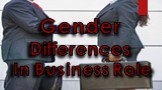 Gender Differences In Business Role