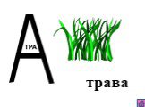 трава