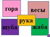 гора весы жаба шуба рука