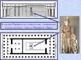 В центре Парфенона, в святилище, помещалась огромная статуя Афины Парфенос (Девы)