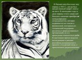 В России тигр был взят под охрану в 1947 г., когда был введен полный запрет охоты на него. В последние годы в деле охраны этого зверя всё большее значение приобретает международное сотрудничество, которое выражается не только в финансовой, материально-технической поддержке различных природоохранных 