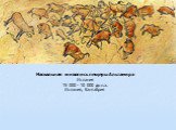 Наскальная живопись пещеры Альтамира Испания 15 000 - 10 000 до н.э. Испания, Кантабрия