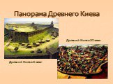 Панорама Древнего Киева. Древний Киев в Х веке. Древний Киев в XI веке
