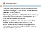 Положительный и отрицательный эффекты масштаба производства являются факторами, определяющими структуру каждой отрасли Отрасли, где долгосрочные АС достигают минимума при очень большом объеме выпуска продукции (LАС1) – отрасли естественной монополии. В отраслях, где положительный эффект масштаба нев