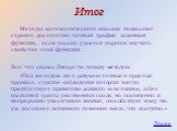 Итог. Вот что сказал Декарт по поводу методов: «Под методом же я разумею точные и простые правила, строгое соблюдение которых всегда препятствует принятию ложного за истинное, и без излишней траты умственных силах, но постепенно и непрерывно увеличивая знания, способствует тому, что ум достигает ист