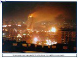 Воздушный удар авиации НАТО по Белграду, столице Югославии. 1998 г.