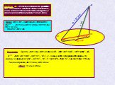 Задача 24 1) Из точки к плоскости проведены две наклонные. Найдите длины наклонных, если одна из них на 26 см больше другой, а проекции наклонных равны 12 см и 40 см. (х + 26 )см х см 40 см. АО , АС = х см, АВ = х+26 см, СО = 12 см, ОВ = 40 см. Ответ: 15 см и 41 см. 12см. Пусть АС = х см, АВ = (х+26