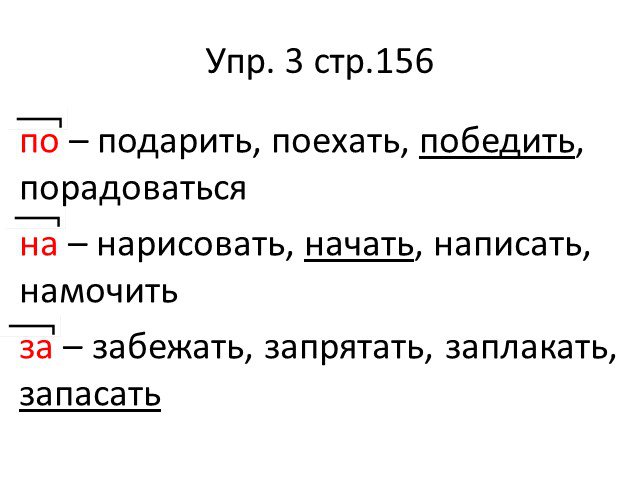 Приставки 2 3 класс