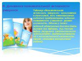 II. Динамика познавательной активности учащихся. Таблица «Познавательная активность учащихся» заполняется в том случае, если в контрольных работах предусмотрены задания повышенного и высокого уровня сложности. Однако у таких заданий обязательно должно быть условие «по выбору», т.к. только выбор учащ