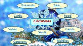 Christmas Presents Tree Food Santa Carols Video Cartoons Cards Riddles