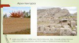 Архитектура. Дувал (глинобитный забор или стена в Средней Азии, отделяющая внутренний двор местного жилища или дома от улицы) и строение из «дикого камня».