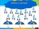 «Капли и зонтики» 5-2 6-4 7-2 8-7 9-5 4+1 5-3 1+6