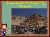 Монашеская тропа на гору Моисея