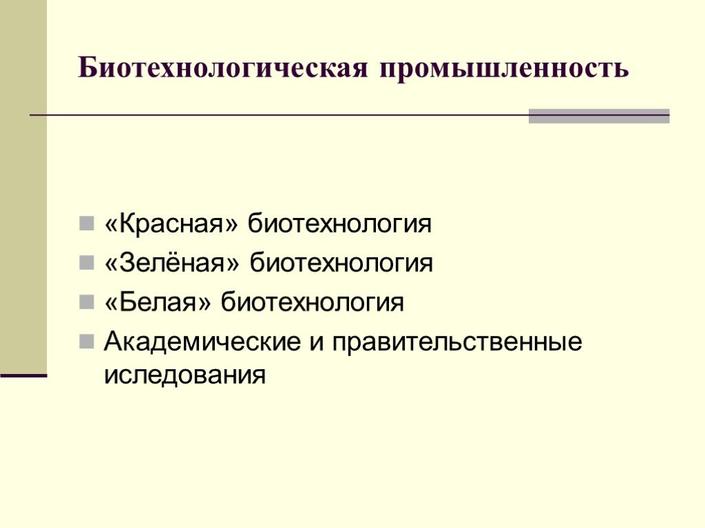 Презентация биотехнологии 11 класс презентация