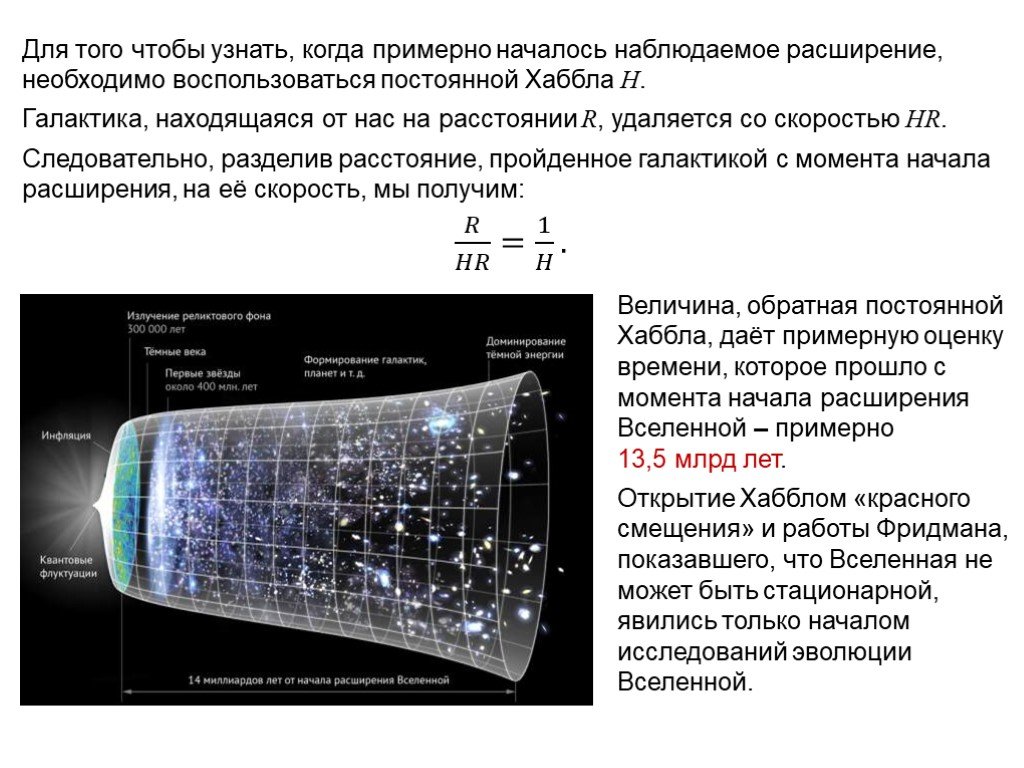 Расширение галактики презентация